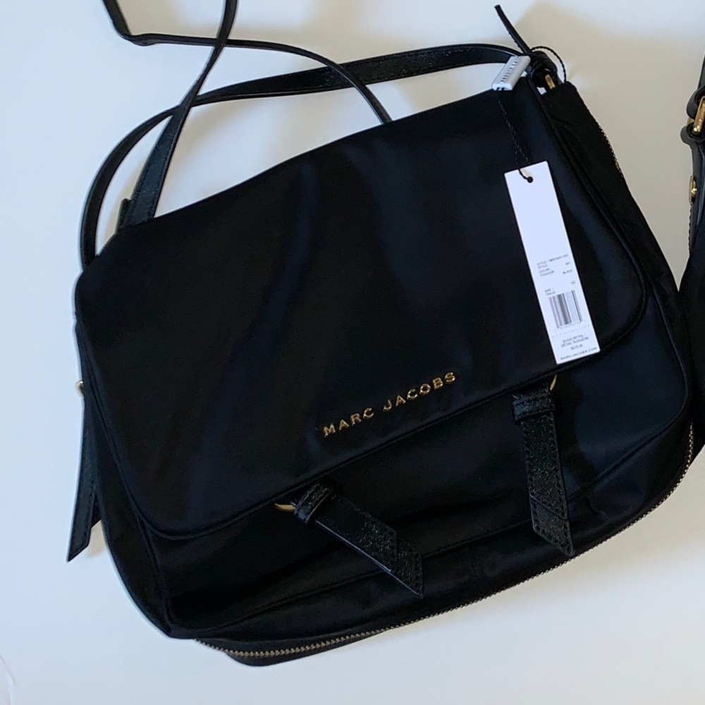NWT Marc Jacobs Black Messenger Bag - Picture 8 of 8